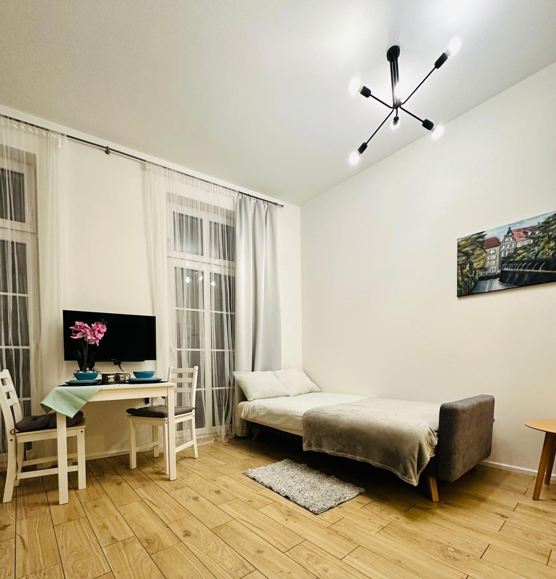 Apartament Matejki Poznań Esterno foto
